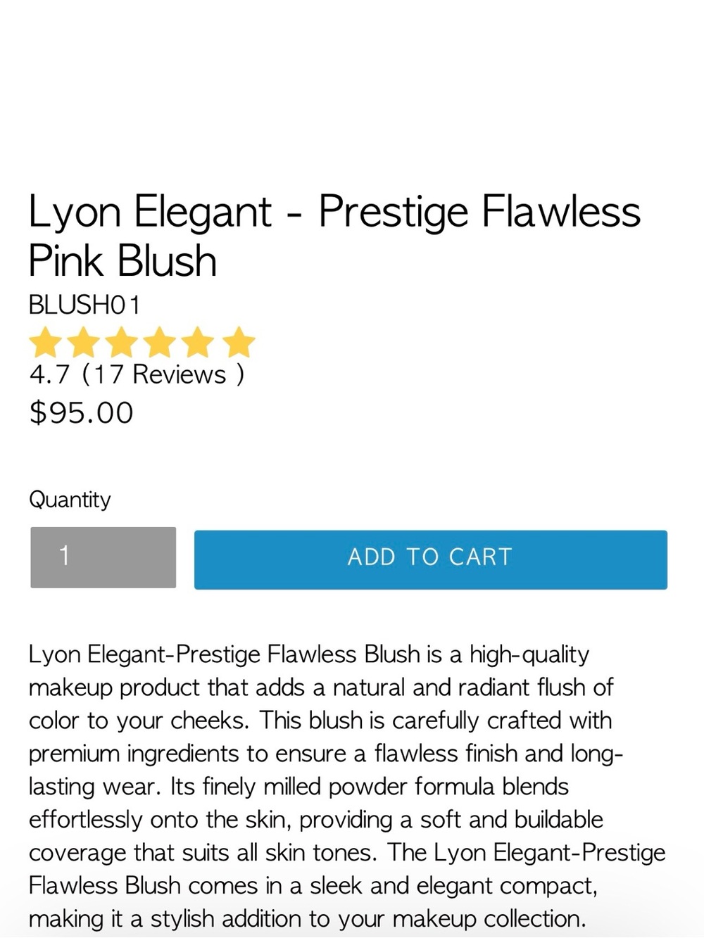 La Prestige Paris Blush - Picture 3 of 3